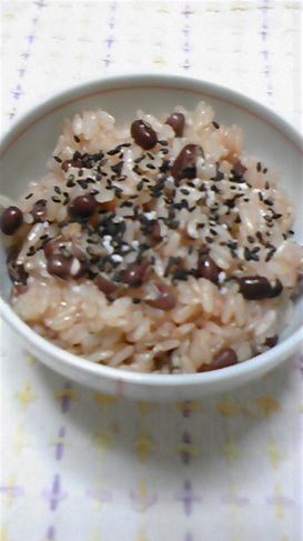 炊飯器で簡単美味しい赤飯☆