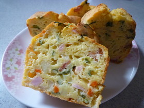 ✿簡単!!ケークサレ(塩味のケーキ)✿