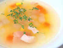 野菜コンソメスープの画像