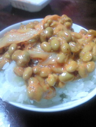 納豆キムチの写真