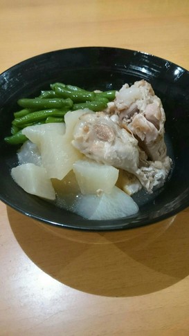 超簡単!大根と鶏肉の胃に優しい?煮物