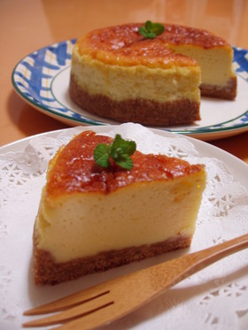 簡単*ヘルシー❤ 豆乳チーズケーキ♪