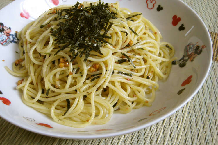 お茶漬けの素で 簡単和風パスタ レシピ 作り方 By さったんママ クックパッド 簡単おいしいみんなのレシピが358万品