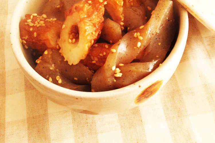 手綱こんにゃくの煮物 レシピ 作り方 By バカゾク クックパッド