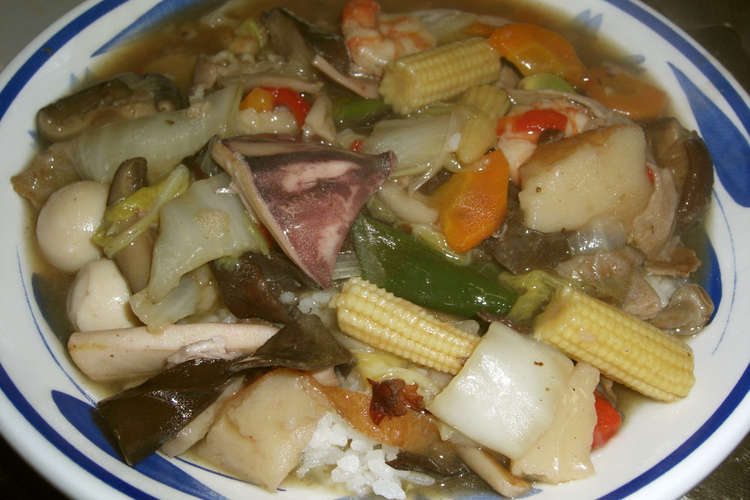 適当で美味しい具沢山の中華丼 レシピ 作り方 By ｄａｉ クックパッド 簡単おいしいみんなのレシピが355万品