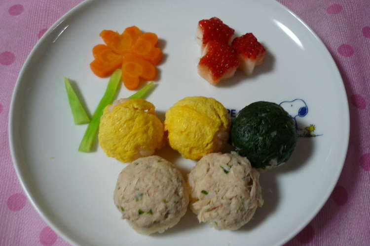 離乳食 手づかみメニュー 手まり寿司風 レシピ 作り方 By ゆずっ子そうママン クックパッド 簡単おいしいみんなのレシピが358万品