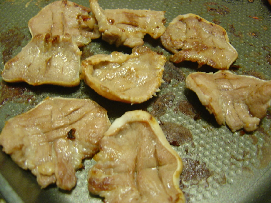豚タンの塩焼き（仙台牛タン風）の画像