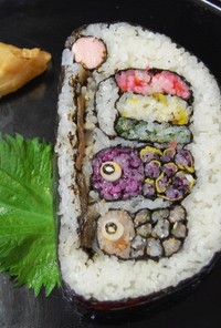 こどもの日の飾り巻き寿司✿こいのぼり✿