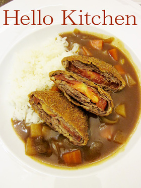 ビーフトマトカツカレー