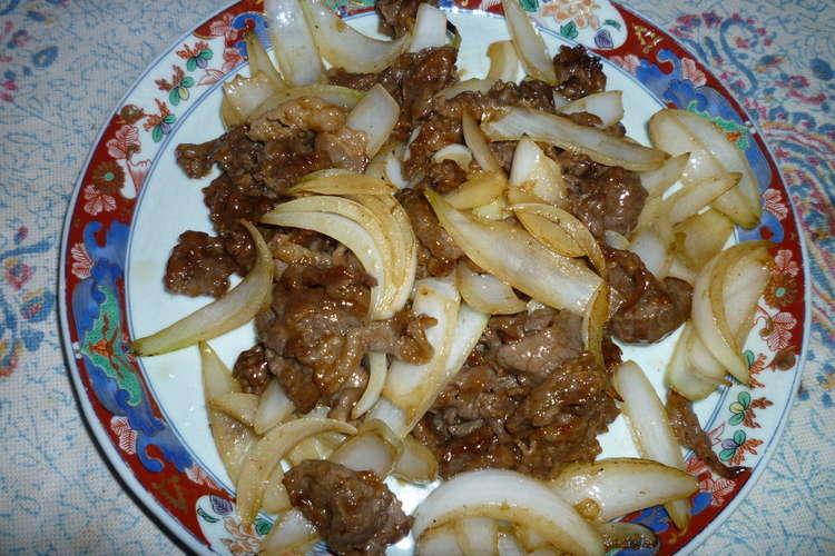 エバラで中華 玉ねぎと牛肉炒め レシピ 作り方 By ベル クックパッド