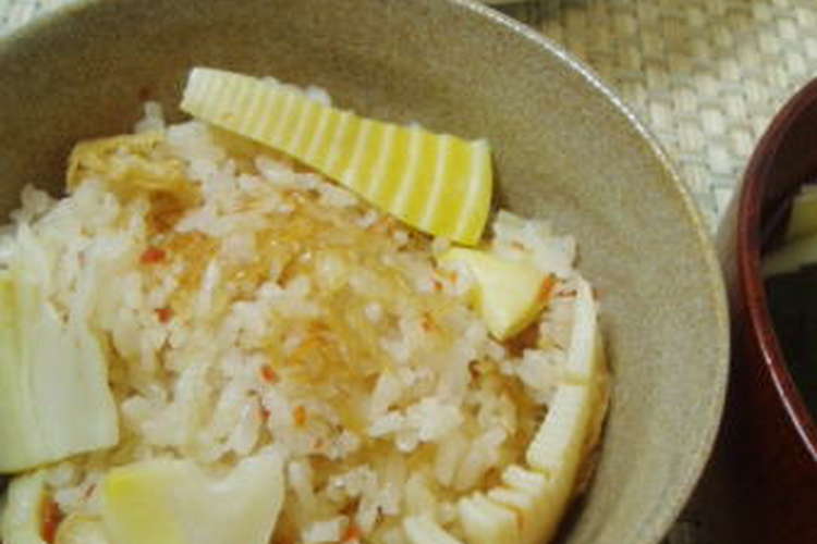 新タケノコごはん おかんのレシピ レシピ 作り方 By 亜細亜食堂 クックパッド 簡単おいしいみんなのレシピが374万品