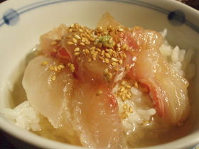 鯛の漬け丼
