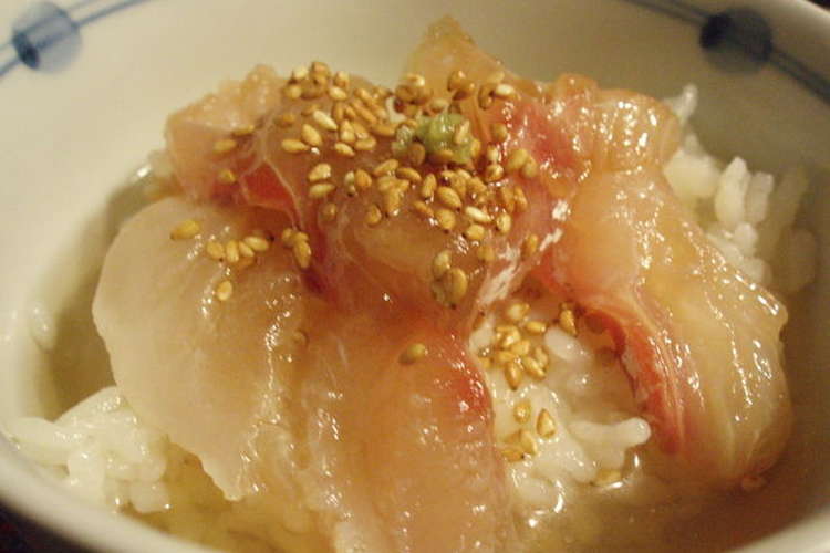 鯛の漬け丼 レシピ 作り方 By Pecopa クックパッド 簡単おいしいみんなのレシピが362万品