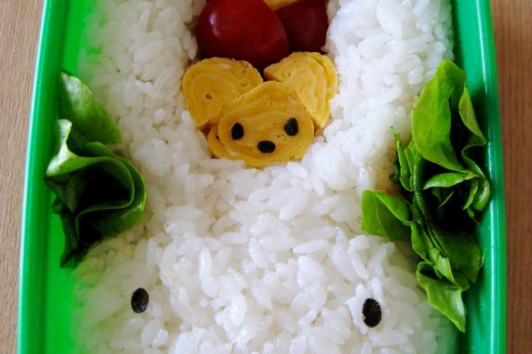 ゴーゴー ミッフィー弁当 レシピ 作り方 By Yaburie クックパッド