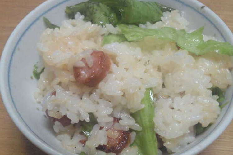 レタスとウインナーとチーズのまぜご飯 レシピ 作り方 By かんちゃん１２１０ クックパッド 簡単おいしいみんなのレシピが360万品