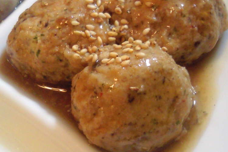 和風お豆腐はんぺん団子ボール レシピ 作り方 By みすけちゃん クックパッド 簡単おいしいみんなのレシピが352万品