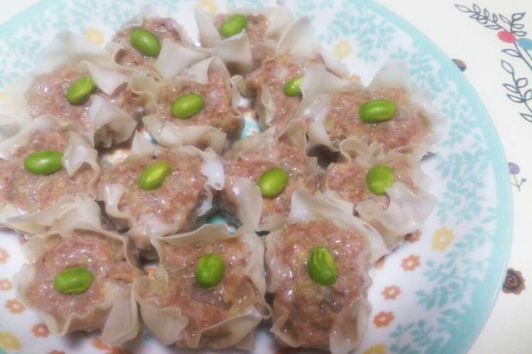 豚ひき肉と玉ねぎの絶品シュウマイ レシピ 作り方 By はぁちゃんｍａｍａ クックパッド 簡単おいしいみんなのレシピが361万品