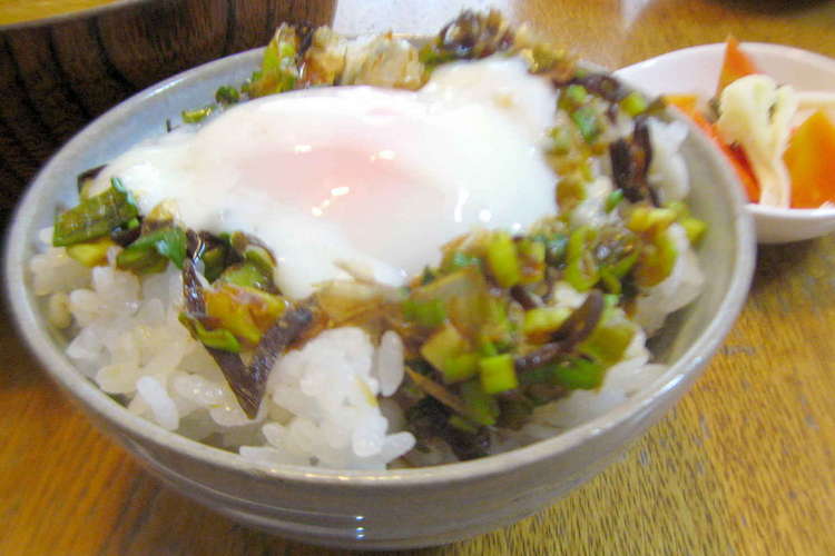 ウチの朝ご飯 温泉卵ご飯 ランチにも レシピ 作り方 By はーさん愛ぼん クックパッド 簡単おいしいみんなのレシピが355万品