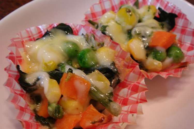 お弁当に 簡単 ほうれん草のチーズ焼き レシピ 作り方 By のりたま くすいむん クックパッド 簡単おいしいみんなのレシピが359万品