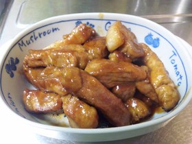 豚ロースの照り焼き