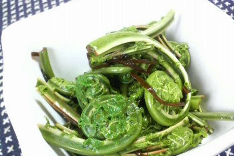 こごみぜんまいの漬物 レシピ 作り方 By Tーハルミ クックパッド