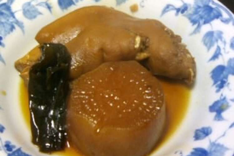 豚足と大根の煮込み 大根テビチ レシピ 作り方 By まま蔵 クックパッド 簡単おいしいみんなのレシピが361万品