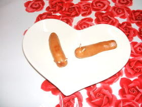 キャラ弁♪なめくじウインナー