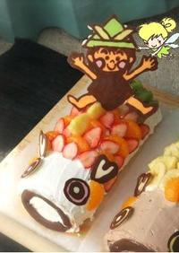 ＲＥＯたんの苺スペシャル☆鯉のぼりケーキ