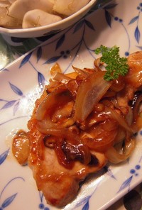 懐かしの昭和洋食　ポークチョップ醤油味