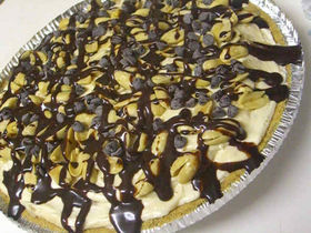 焼かないピーナッツバターパイのレシピ