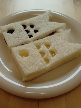 こどもの日 鯉のぼりサンドイッチ