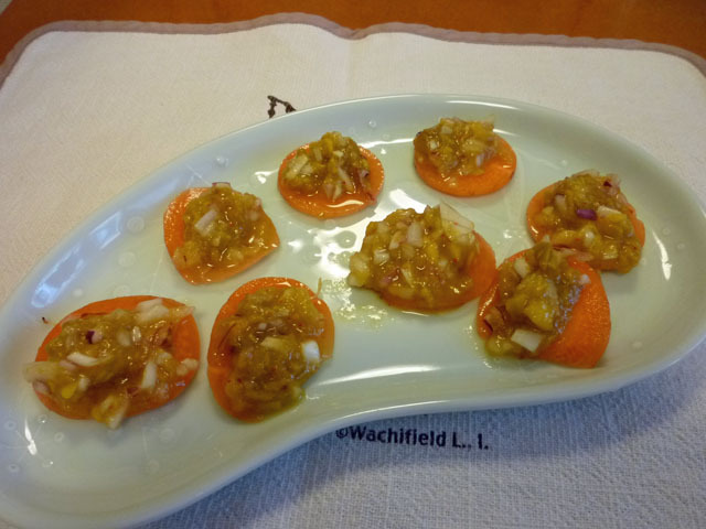 カニとマンゴーのサルサ レシピ