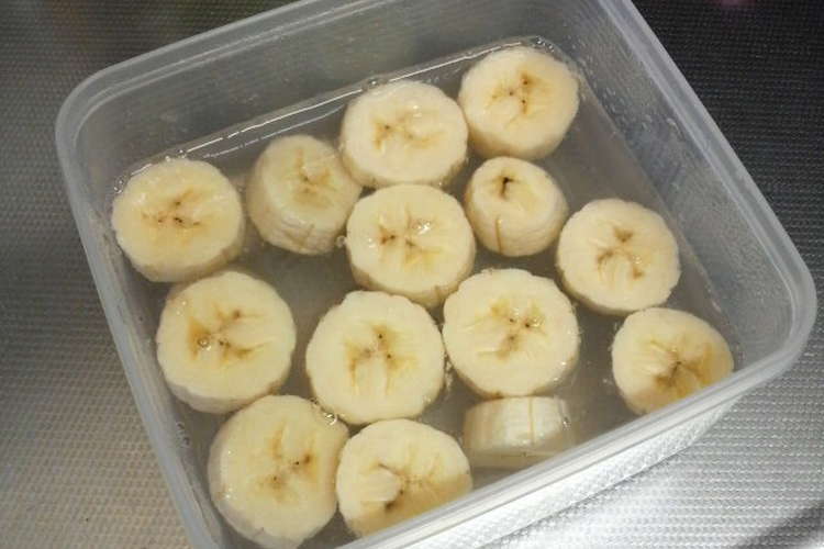 バナナ寒天 カロリーオフ レシピ 作り方 By みいんこ クックパッド 簡単おいしいみんなのレシピが377万品