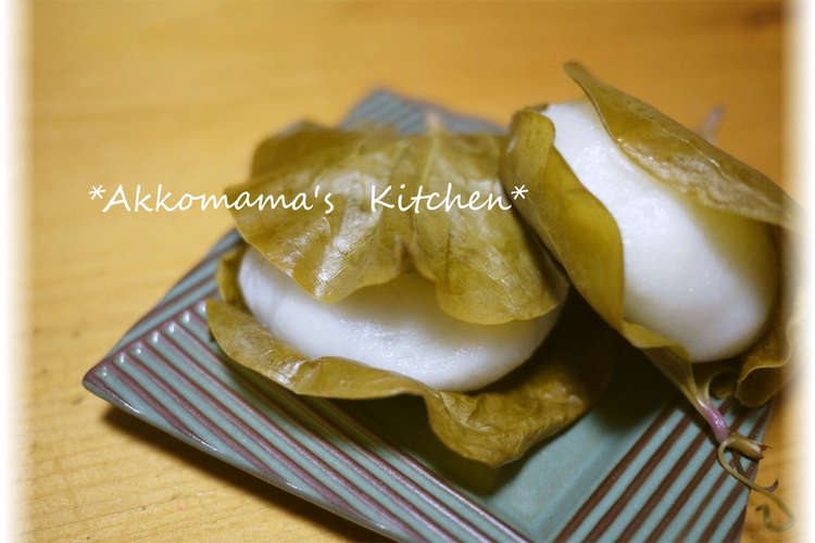 柏餅じゃなく いばらもち レシピ 作り方 By Akkomama クックパッド 簡単おいしいみんなのレシピが355万品