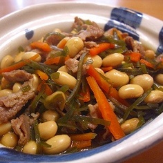 ほっこり和み味♪大豆と切り昆布の炒め煮 ほっこり和み味♪大豆と切り昆布の炒め煮