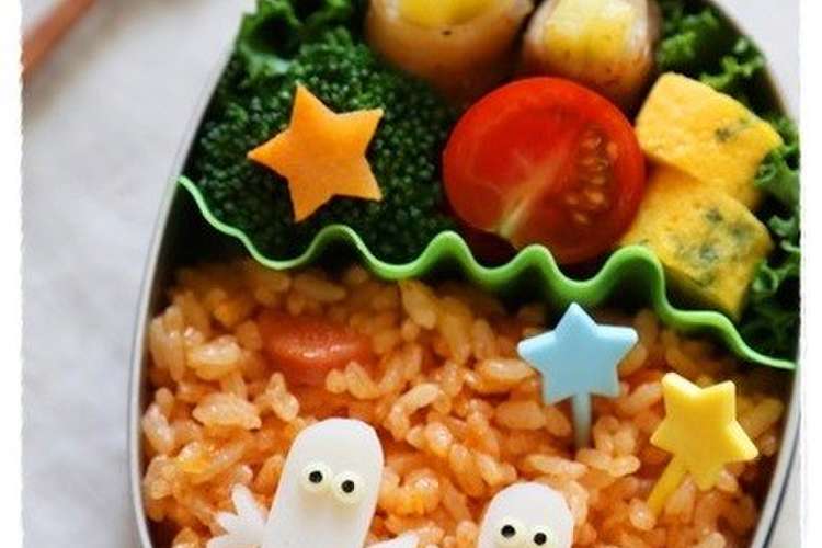 ムーミン谷のニョロニョロ キャラ弁 レシピ 作り方 By Mai Mai クックパッド 簡単おいしいみんなのレシピが360万品