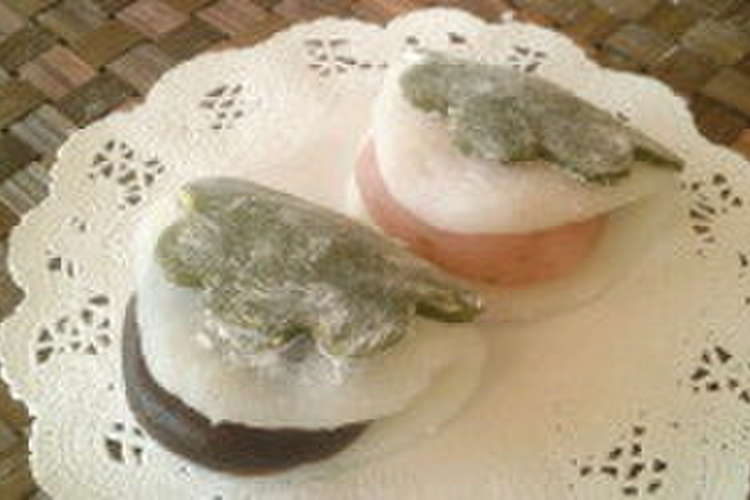 電子レンジで簡単 葉まで食べられる柏餅 レシピ 作り方 By Ayakoooooo クックパッド 簡単おいしいみんなのレシピが355万品