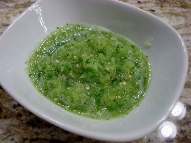 サルサベルデの焼き卵のレシピ