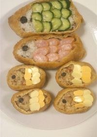 甘辛ふっくら稲荷寿司(＋鯉のぼりver)