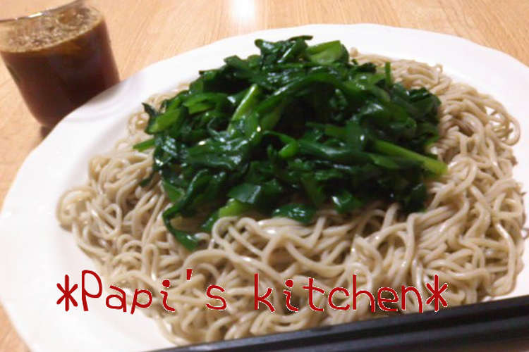 秘密蕎麦 シャクシャク薬味が秘密 ｗ レシピ 作り方 By Papikun クックパッド