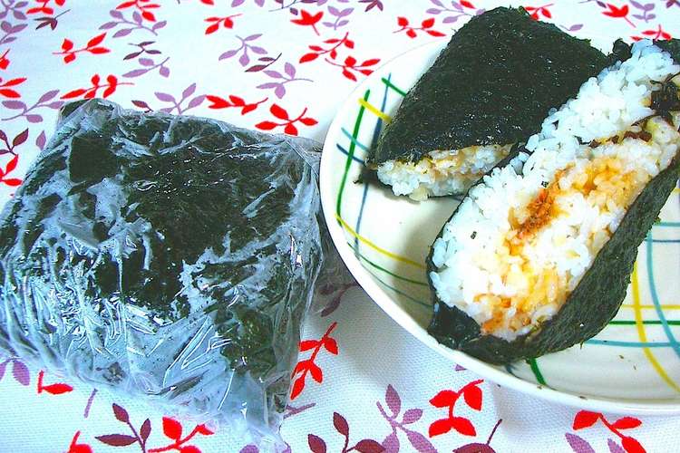 海苔とスライスチーズで おにぎらず レシピ 作り方 By ママdeko クックパッド 簡単おいしいみんなのレシピが350万品