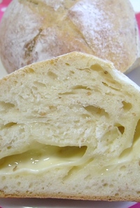 天然酵母のソフトチーズフランスパン♪