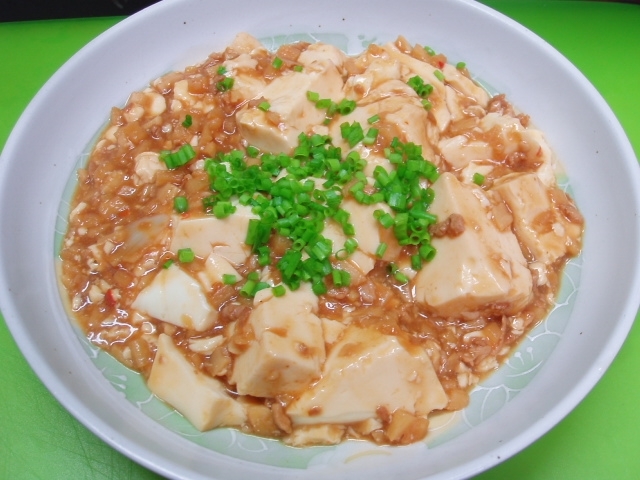 タケノコ入り麻婆豆腐の画像