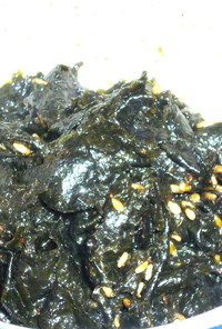湿気た海苔で　韓国風海苔の佃煮