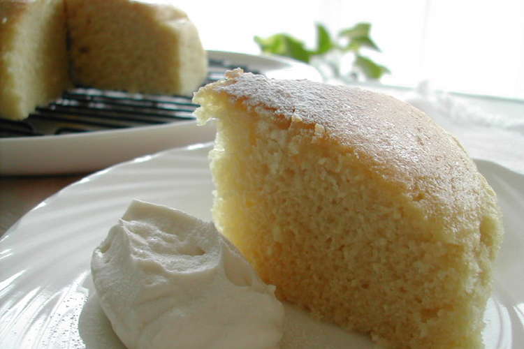 オーブンでも 簡単ふわふわケーキ レシピ 作り方 By くまのかなほ クックパッド 簡単おいしいみんなのレシピが371万品