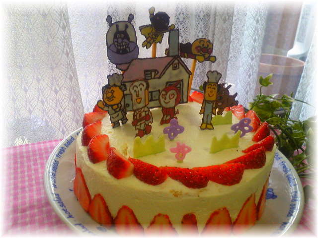 印刷可能無料 キャラクター ケーキ 作り方 アンパンマン Trendeideas5