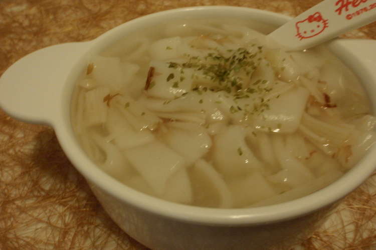 離乳食 太 いうどん 手づかみにも レシピ 作り方 By Himamako クックパッド