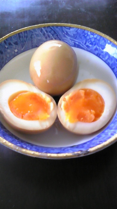 １：１：１の黄金比で簡単☆煮卵♪の写真