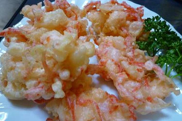 新玉ねぎとえびと紅しょうがのかき揚げ レシピ 作り方 By とらままです クックパッド 簡単おいしいみんなのレシピが364万品