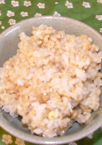 アメリカ　うちの健康発芽玄米ご飯